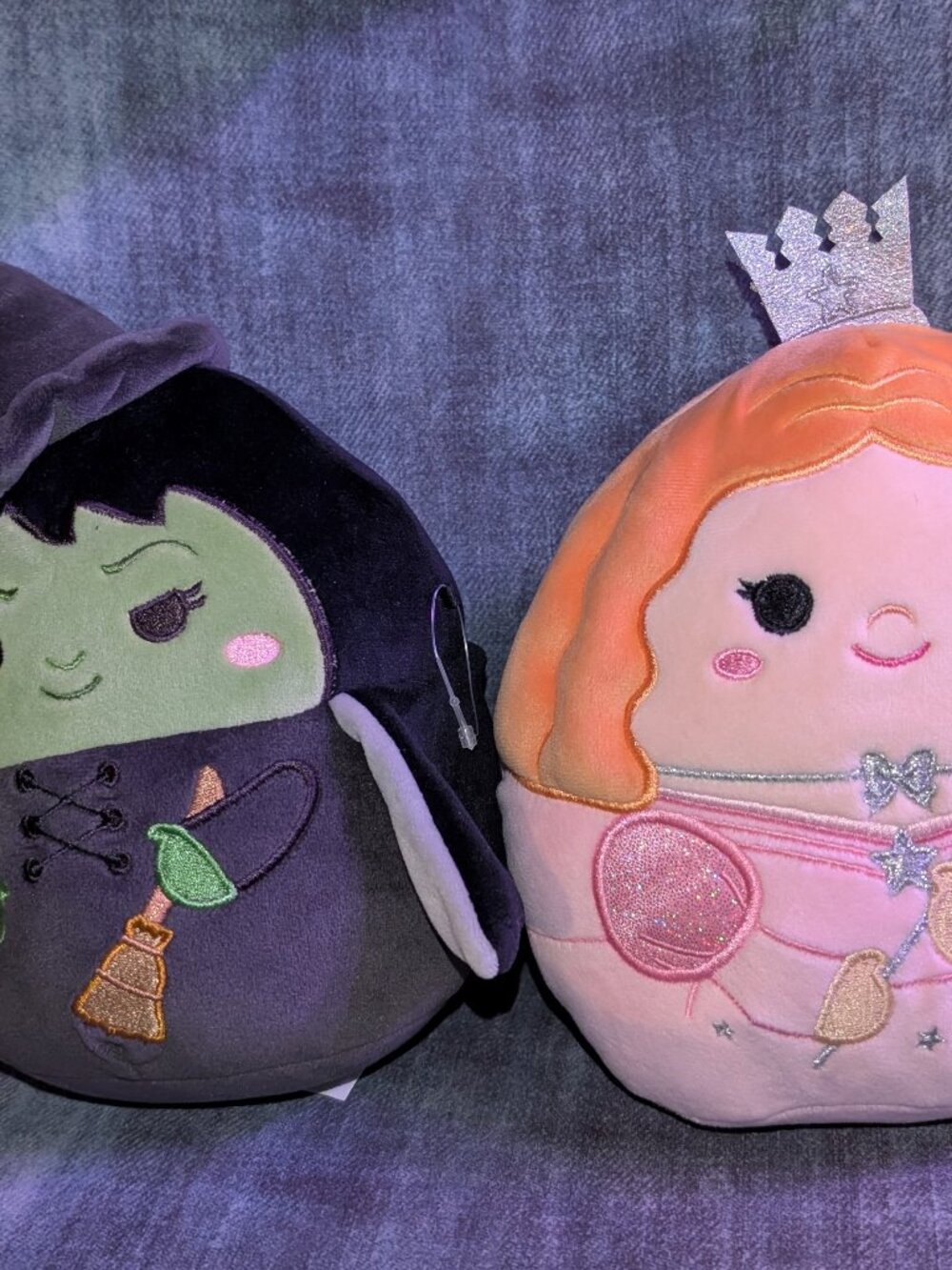 Squishmallows Wizard of Oz Glinda The Good Witch, Wicked Witch of The West Toys